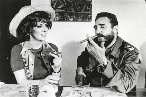 fidel castro and his woman